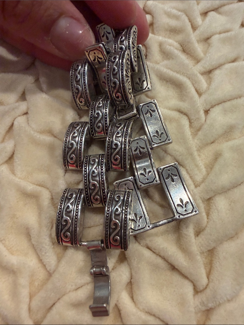 Brighton Silver Decorative Link Bracelet - Picture 7 of 14